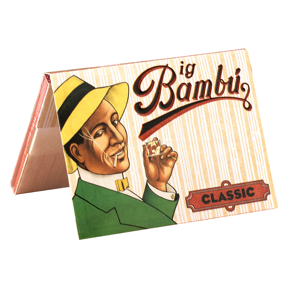 4 packs booklets of big bambu cigarette rolling papers Amazon.com: Bambu Big Bambu Classic Cigarette Rolling