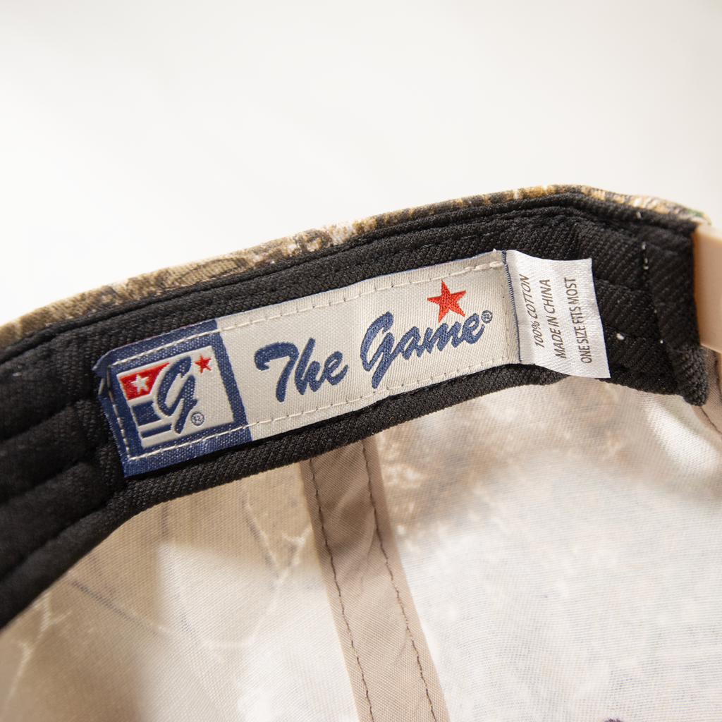 Script Logo Camo Dad Hat