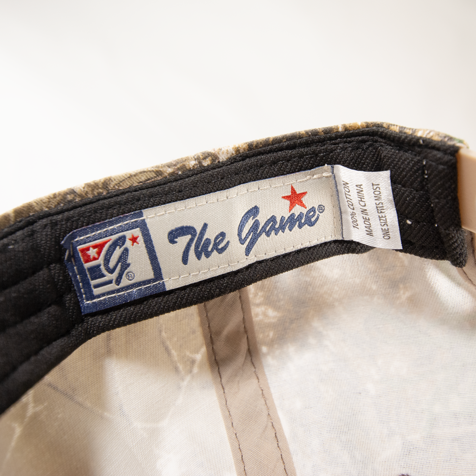 Script Logo Camo Dad Hat