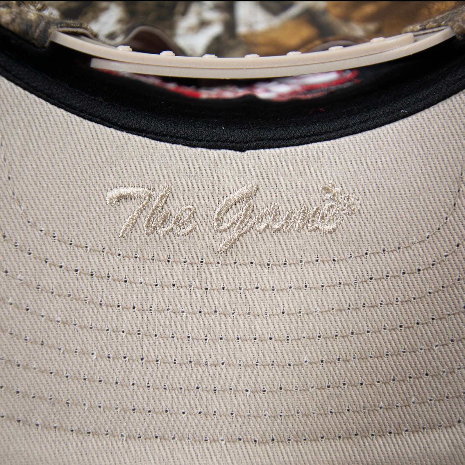 Script Logo Camo Dad Hat