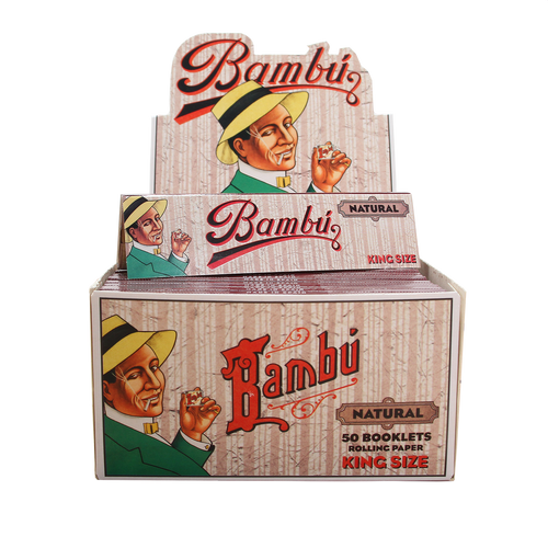 BAMBÚ NATURAL KING SIZE (50 PACK) – bambu-sales-inc
