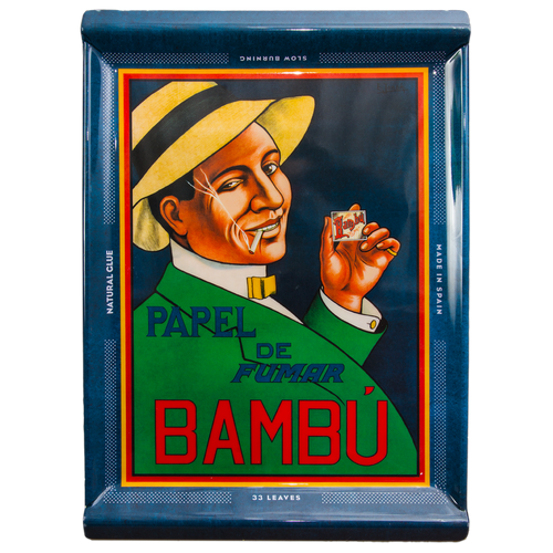 Bambú Smoking Man Rolling Tray