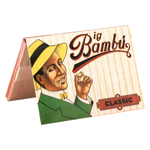 4 packs booklets of big bambu cigarette rolling papers BIG BAMBÚ CLASSIC (3 PACK)